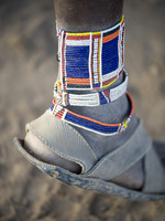Masai sandaal.