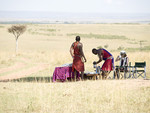 Ontbijt in de Masai 